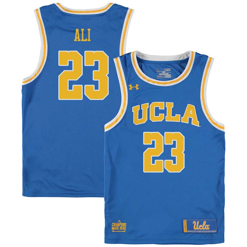 Men #23 Prince Ali UCLA Bruins College Basketball Jerseys Sale-Blue - Click Image to Close